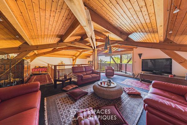 Villa d’architecte à Lanton-Cassy : Volume et Potentiel