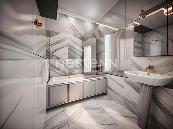 Saint Raphaël centre ville, appartement 2 pièces traversant à vendre - Réf 2772