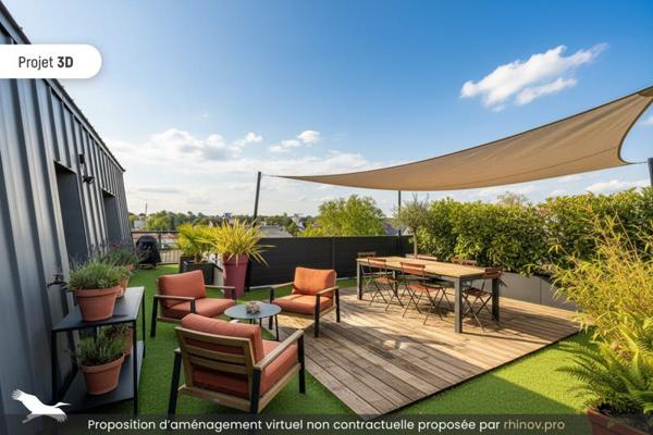 Appartement à vendre |  Saint-Herblain |  4 pièces | 75 m²