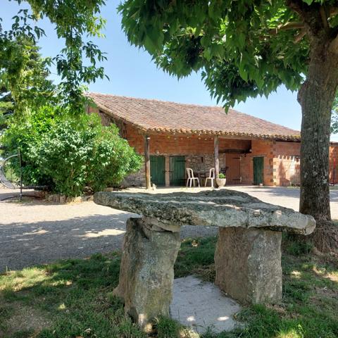 Maison à vendre 7 pièces VAISSAC (82), corps de ferme sur 26873m² de terrain avec box et nombreuses dépendances.