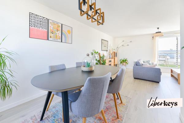NANTES — DUPLEX INVERSÉ T3 EN DERNIER ÉTAGE AVEC TERRASSE ET PARKING PRIVÉ