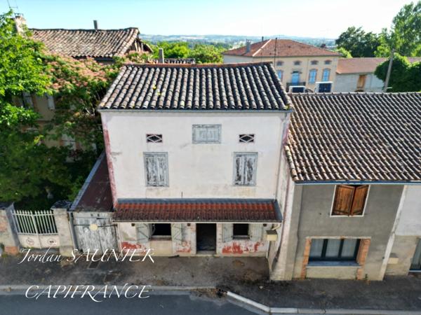 Maison à vendre 5 pièces MONTGEY (81) à Rénover.