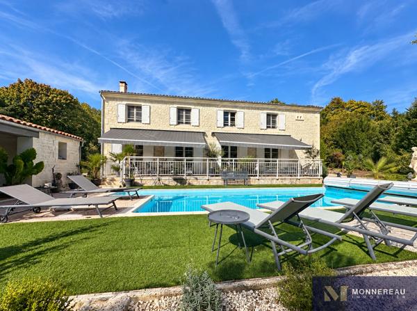 MAGNIFIQUE MAISON DE CARACTERE AVEC PISCINE A SAINTES Détails des diagnostics énergétiques