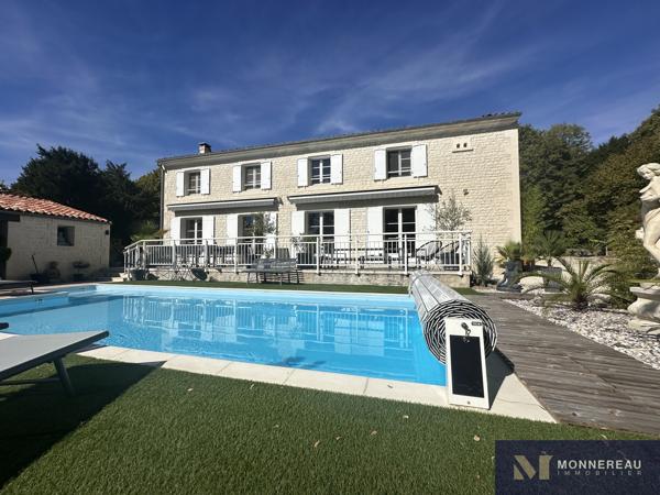 MAGNIFIQUE MAISON DE CARACTERE AVEC PISCINE A SAINTES Détails des diagnostics énergétiques