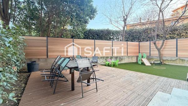 Appartement T3 rénové avec jardin de 150 m² plein Sud- Istres