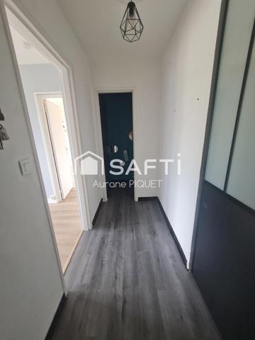 Appartement lumineux de 44 m² avec cave et parking