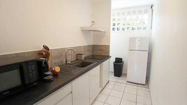 LES ABYMES-Le Raizet: Appartement rénové-Balcon terrasse-2 chambres climatisées