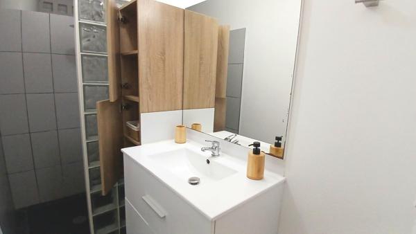LES ABYMES-Le Raizet: Appartement rénové-Balcon terrasse-2 chambres climatisées