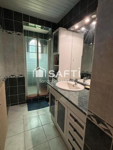 Maison T4, 95m2, piscine 10x5m, garage 76m2, abri camping car