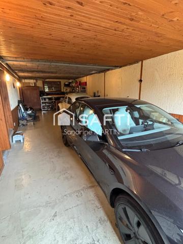 Maison T4, 95m2, piscine 10x5m, garage 76m2, abri camping car