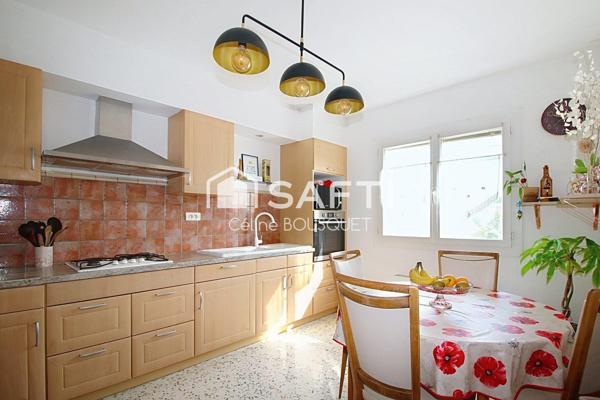 Maison de 96 m2 avec garage sur terrain de 533 m2