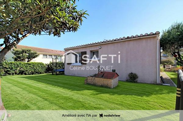 Maison de 96 m2 avec garage sur terrain de 533 m2