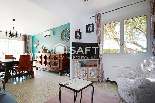 Maison de 96 m2 avec garage sur terrain de 533 m2