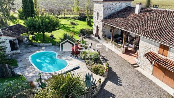 Superbe maison du 19ème, au calme, isolée, Coup de cœur garanti.