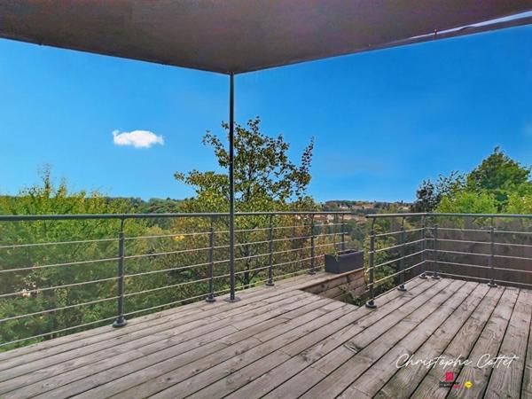 Maison de ville 2 chambres - terrasse panoramique - Chauvigny