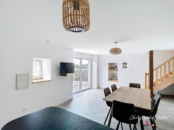 Maison de ville 2 chambres - terrasse panoramique - Chauvigny