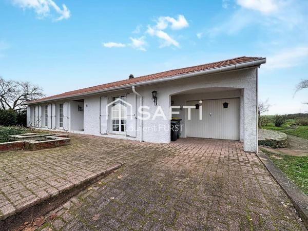 Maison de plain - pied avec véranda