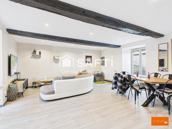 Maison entièrement rénovée – 105 m² – Mayenne – Aucun travaux