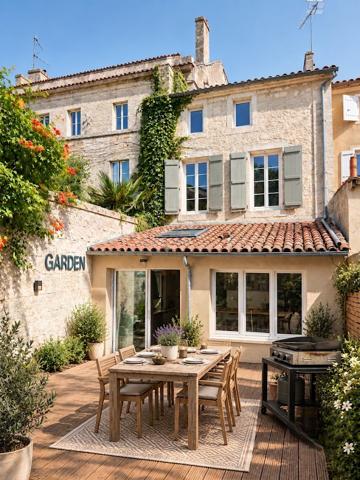 Maison de ville avec terrasse