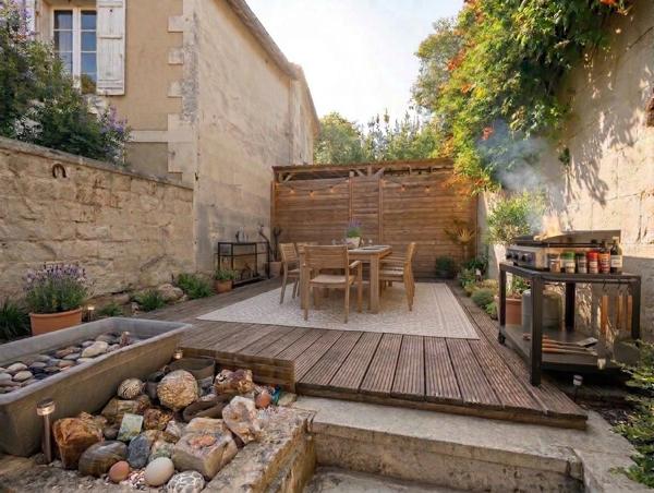 Maison de ville avec terrasse