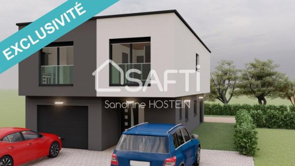 Terrain de 419m2 borné et viabilisé