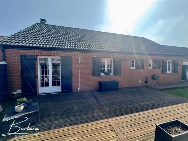 Plain-pied, 3 chambres, jardin, carport à Montigny-en-Ostrevent