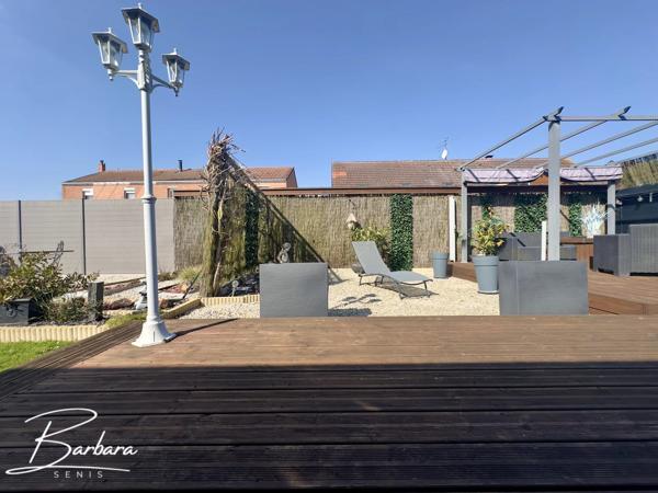 Plain-pied, 3 chambres, jardin, carport à Montigny-en-Ostrevent