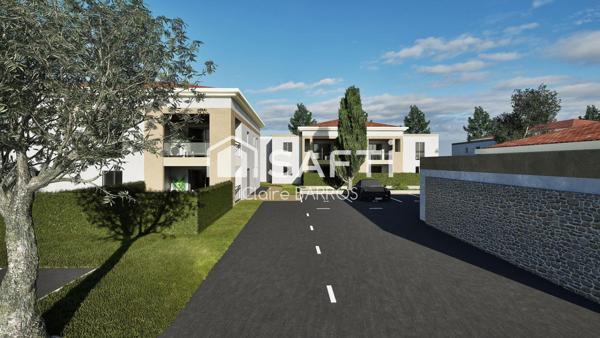 T3 neuf avec sa terrasse et son jardin