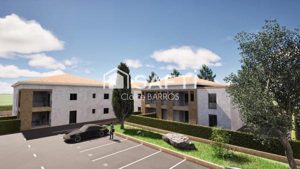 T3 neuf avec sa terrasse et son jardin