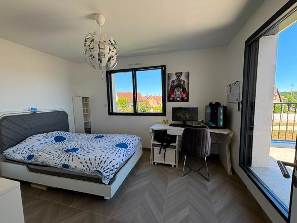 Maison contemporaine neuve à vendre (AHUY -159m² habitable - 650m² de terrain)