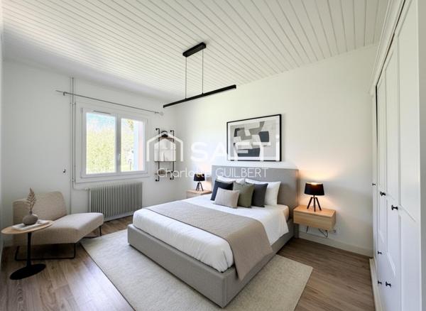 Maison 3 chambres jardin et Gite à rénover