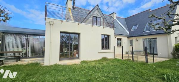 Maison 4 chambres - possibilité 5, avec vue mer sur la Pointe de Trévignon