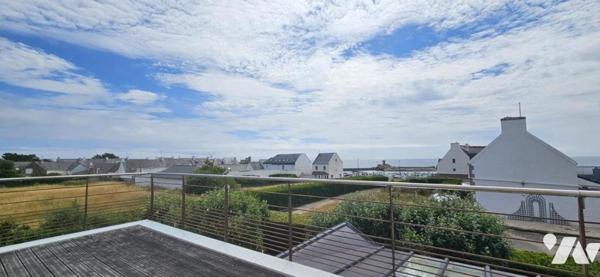 Maison 4 chambres - possibilité 5, avec vue mer sur la Pointe de Trévignon