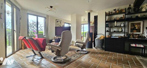 Maison 4 chambres - possibilité 5, avec vue mer sur la Pointe de Trévignon
