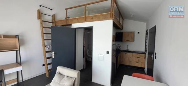 A louer studios neufs pour étudiants, MEUBLE, EQUIPE ET AMENAGE, Haut de gamme le Tampon centre ville