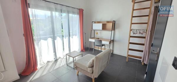 A louer studios neufs pour étudiants, MEUBLE, EQUIPE ET AMENAGE, Haut de gamme le Tampon centre ville