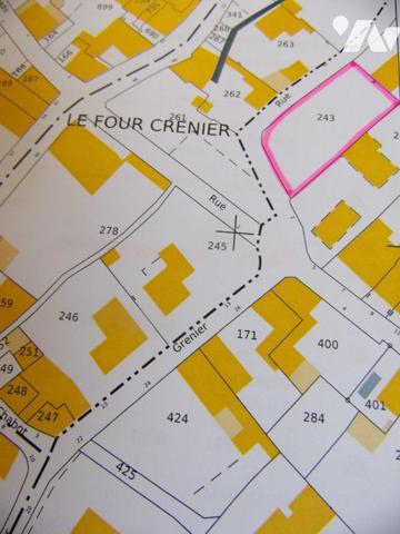 TERRAIN A BATIR de 874 m²  