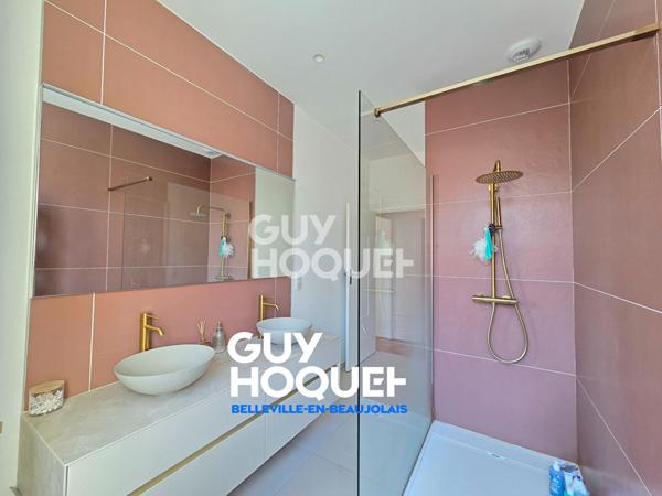 Appartement de caractère, 4 pièces, avec garage, au coeur de Belleville en Beaujolais,