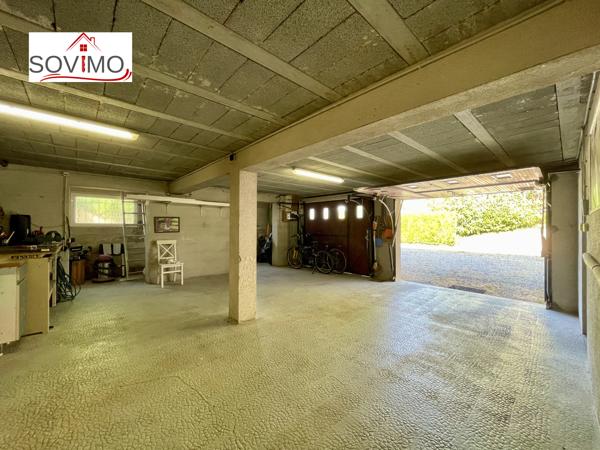 A DEUX PAS DU BOURG, BEAU PAVILLON LUMINEUX ET RÉNOVÉ AVEC SOUS SOL, GARAGE ET TERRAIN