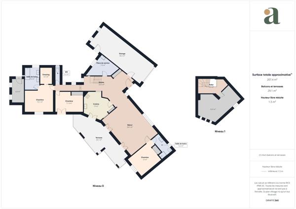 Villa d’architecte rénovée de 155 m² en vente au pied du Luberon à Cheval-Blanc (84460)
