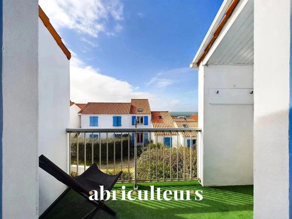 Appartement 2 chambres avec balcon vue sur mer en vente à Rue de la Pointe à l'Herbaudière (85330)