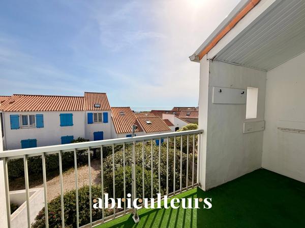 Appartement 2 chambres avec balcon vue sur mer en vente à Rue de la Pointe à l'Herbaudière (85330)