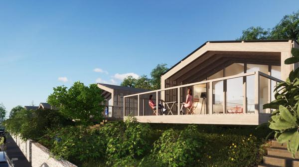 terrain constructible avec une vue magnifique