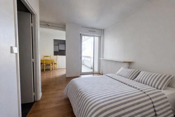 GRAND STUDIO MEUBLÉ AVEC BALCON, LOCATION MOBILITÉ 10 MOIS – PARIS 15ᵉ
