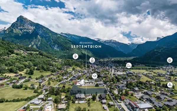 Haute Savoie (74), à vendre SAMOENS - Domaine skiable Grand Massif - Appartement neuf T4 duplex