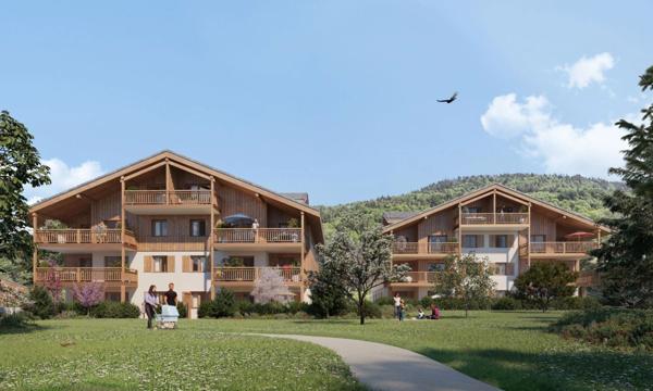 Haute Savoie (74), à vendre SAMOENS - Domaine skiable Grand Massif - Appartement neuf T4 duplex
