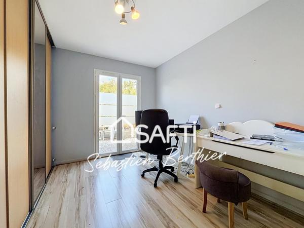 Lavaur – Maison de plain-pied 110 m² – 4 chambres + bureau – Terrain 849 m²
