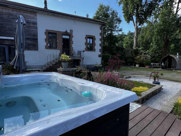 Propriété en bord de rivière avec potentiel touristique – Saint-Junien