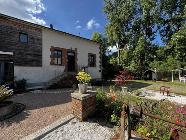 Propriété en bord de rivière avec potentiel touristique – Saint-Junien