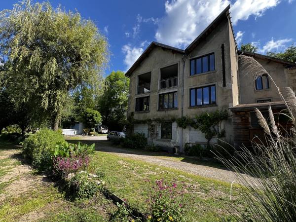 Propriété en bord de rivière avec potentiel touristique – Saint-Junien